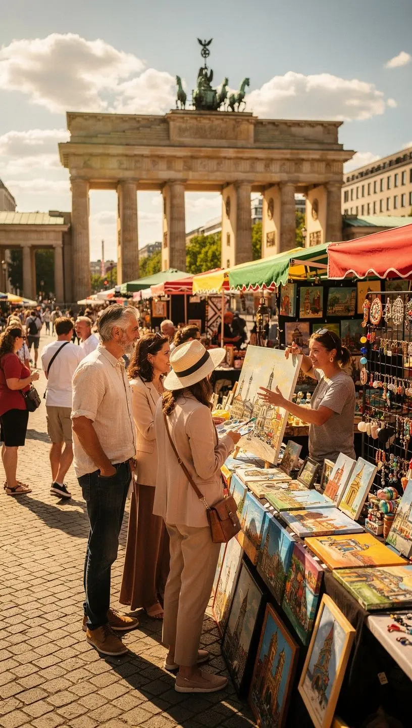 Besucher genießen eine geführte Tour durch eine berühmte deutsche Kathedrale.